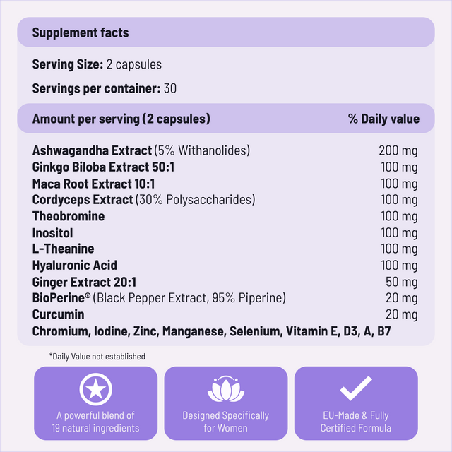 Female Health Complex - 60 Capsules